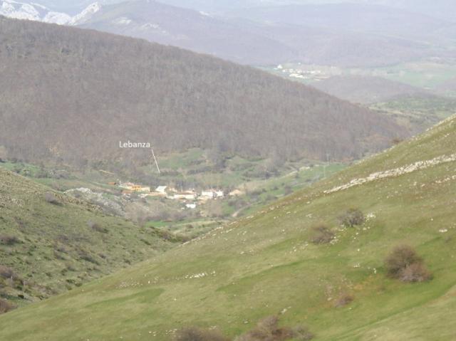 Vista de Lebanza.