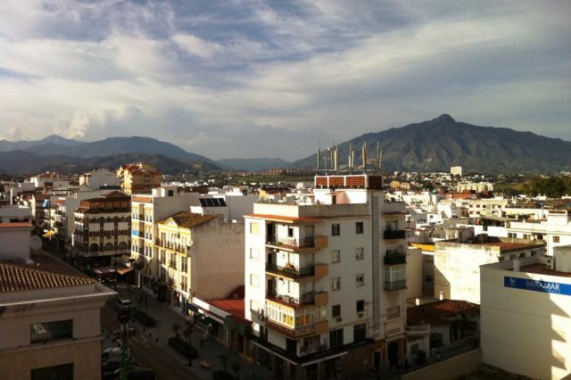 vista desde el hotel NH San Pedro de Alcntara