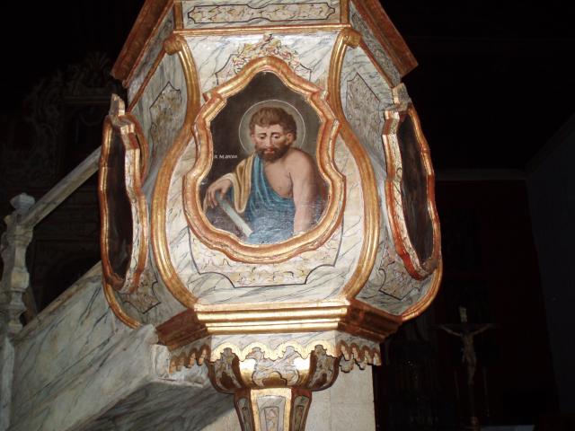 Detalle pintura Iglesia La Oliva