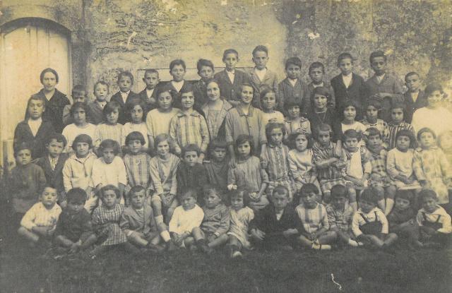 Escuela del Castanedo - Curso 1924-25