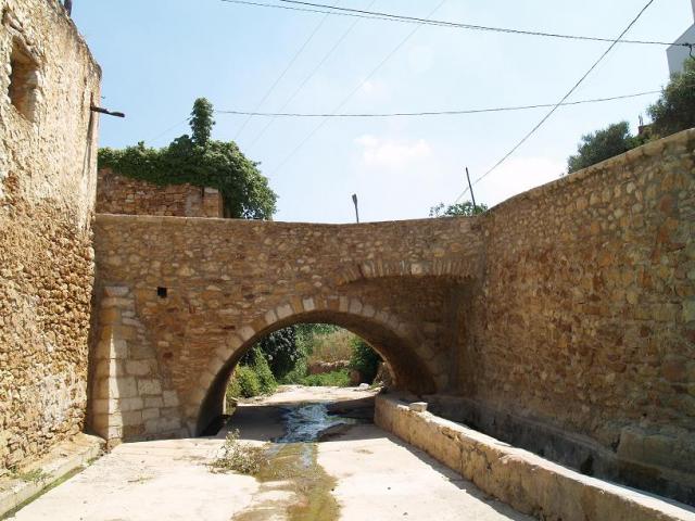 Rac de la font de Sant Vicent i el pont 