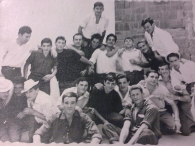 Amigos de Arenzana en las vueltas de Njera, 1962