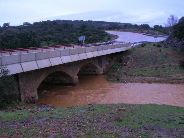 Rio San Marcos, despues de la tormenta