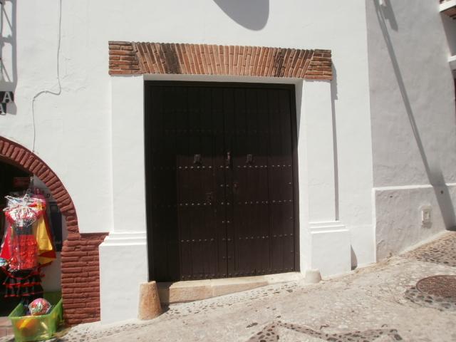 Puerta artesanal