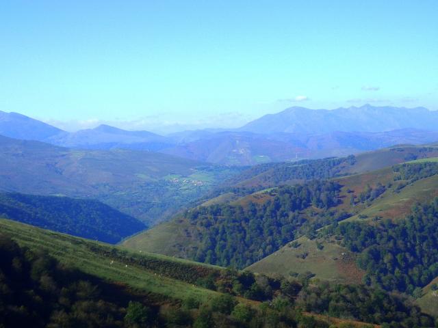 Vista desde la reserva del Saja Besaya