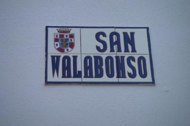 Calle san Walabonso, patrn de Niebla 