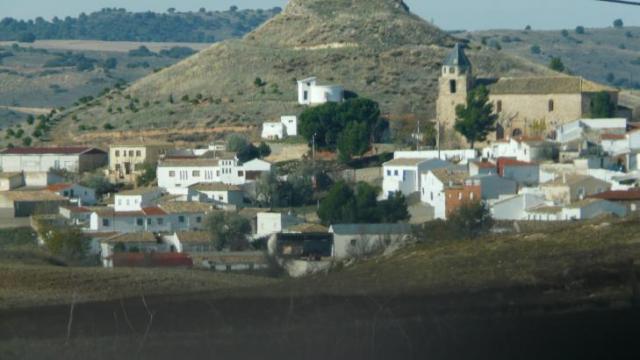 Vista desde la Ctra. Alconchel-Villalgordo