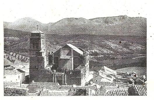La Iglesia desde el Castillo de Hisn Allauz (1935)
