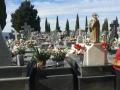 La belleza del Cementerio en el día de Los Santos.