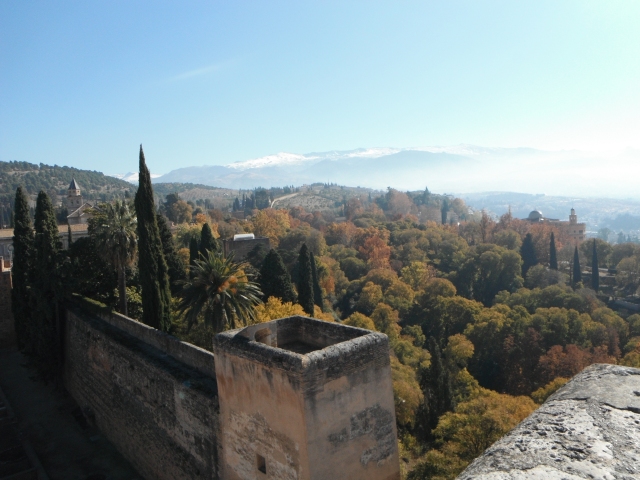 Sierra Nevada desde la Alhambra