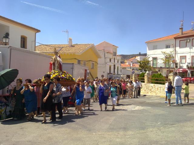 Procesin San Blas (Fiestas Agosto 2014)