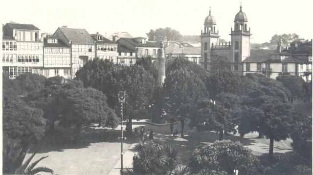 Plaza de Armas - Ferrol, 1942