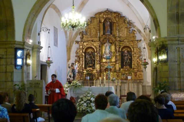 Misa en la festividad de Santiago