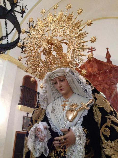 Virgen de la Soledad de Luque.
