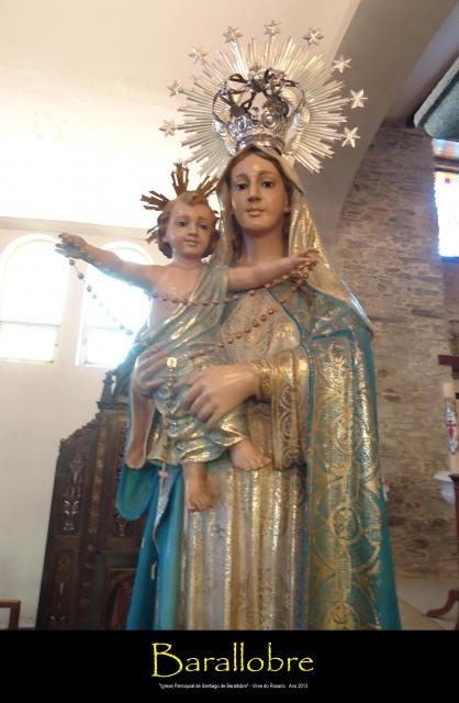 Imaxe da Santsima Virxe do Rosario