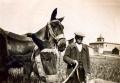 Vecino Valdetorres y su caballo hacia 1930