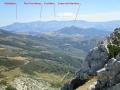 Vista panóramica de la montaña de Polentino.