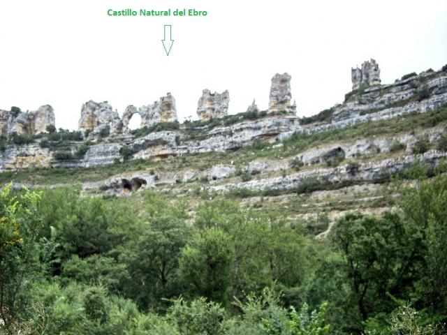Castillo Natural del rio Ebro