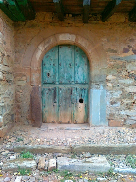 puerta en arco