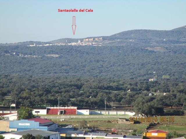Vista de Santaollla y su Castillo