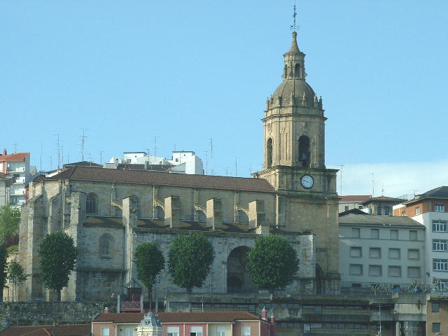 Resultado de imagen de catedral iglesia portugalete