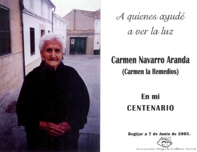 CARMEN NAVARRO ARANDA
