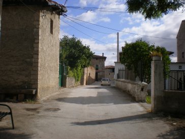Una de las calles del pueblo