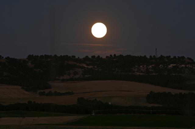 Luna llena en Villavieja