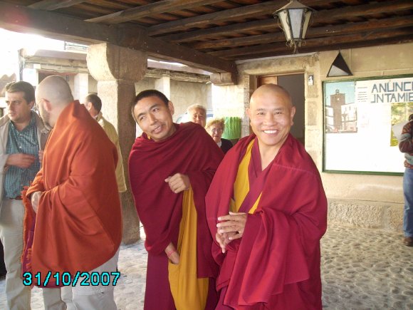 os budistas en San Martin