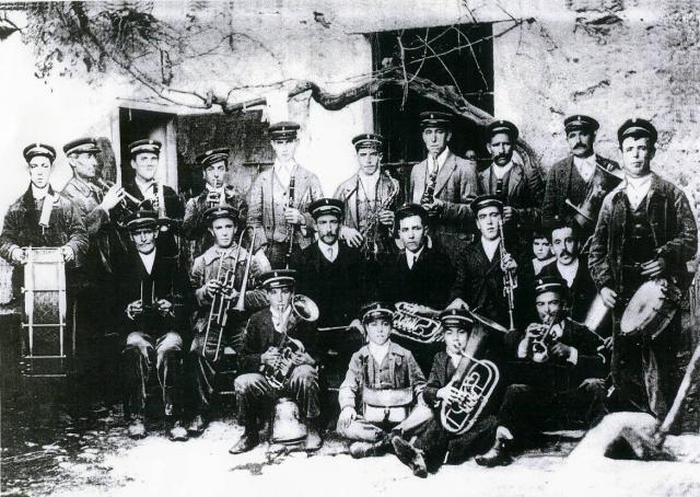 Banda de Msica. Ao 1900