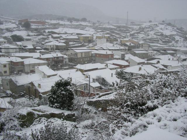 nieve en el Herradn de Pinares