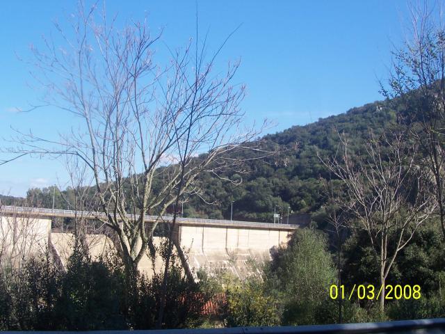 la presa de Villar del Rey