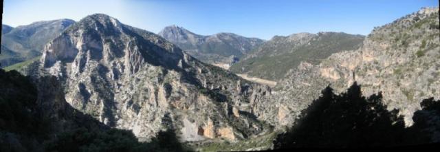 Vista panormica de Sierra Sur