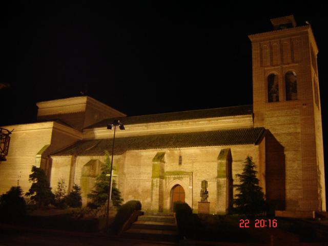 iglesia iluminada