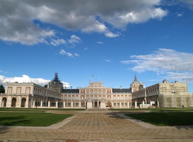 palacio de aranjuez en obras
