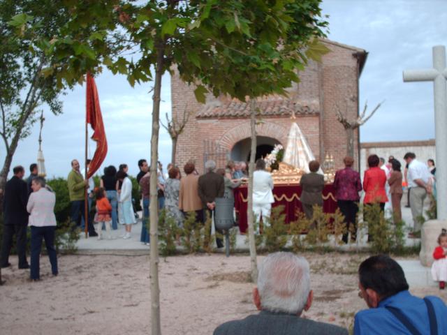Llegada de la Virgen a la ermita el 30 de mayo