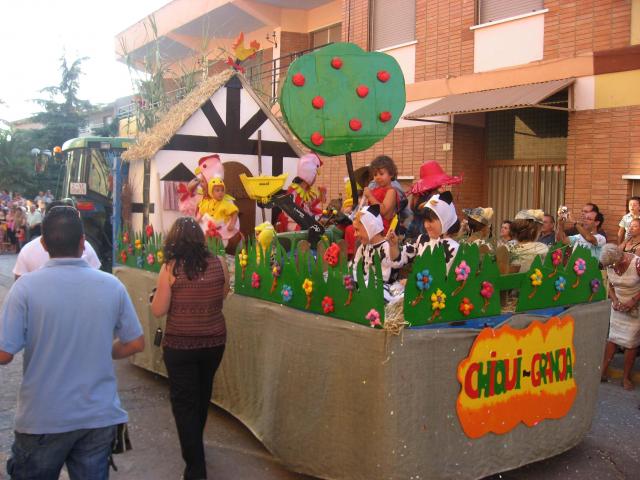 Carroza Fiestas 2008